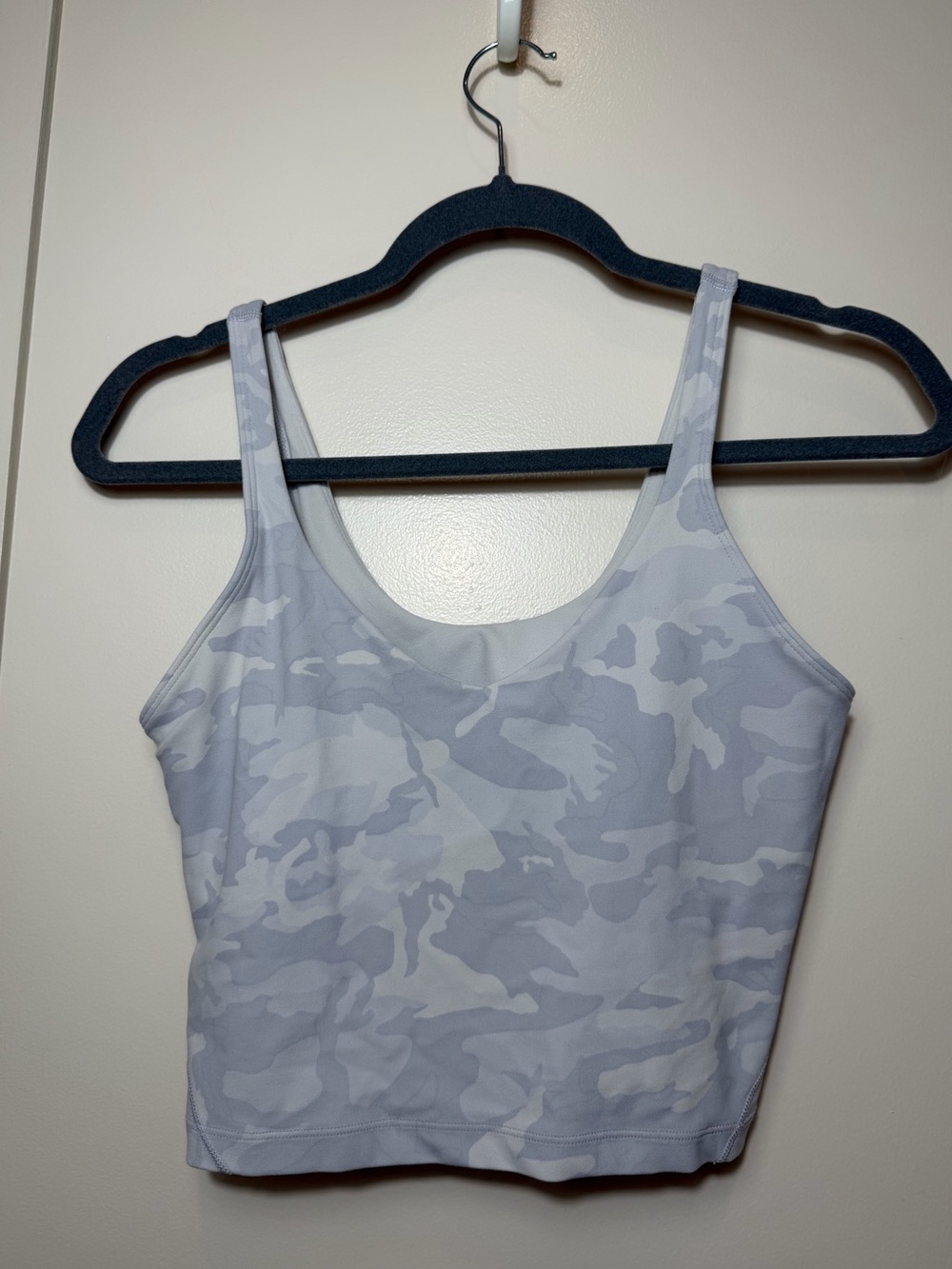 Lululemon Align Tank Incognito Camo Alpine White Multi Size 8